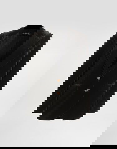 Bunda Dolce & Gabbana Smooth Velvet Blazer Čierna | F29V1TFUVG7N0000, 0