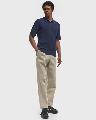 Nohavice Edmmond Studios Summer Jack Pleated Pants Béžová | 125-50-01090, 2