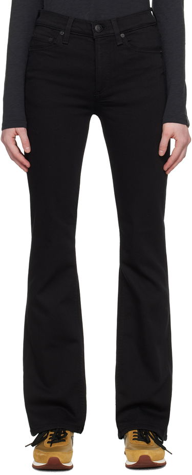Džínsy rag & bone Rag & Bone Peyton Bootcut Jeans Čierna | WDD23S2928N5PE, 0