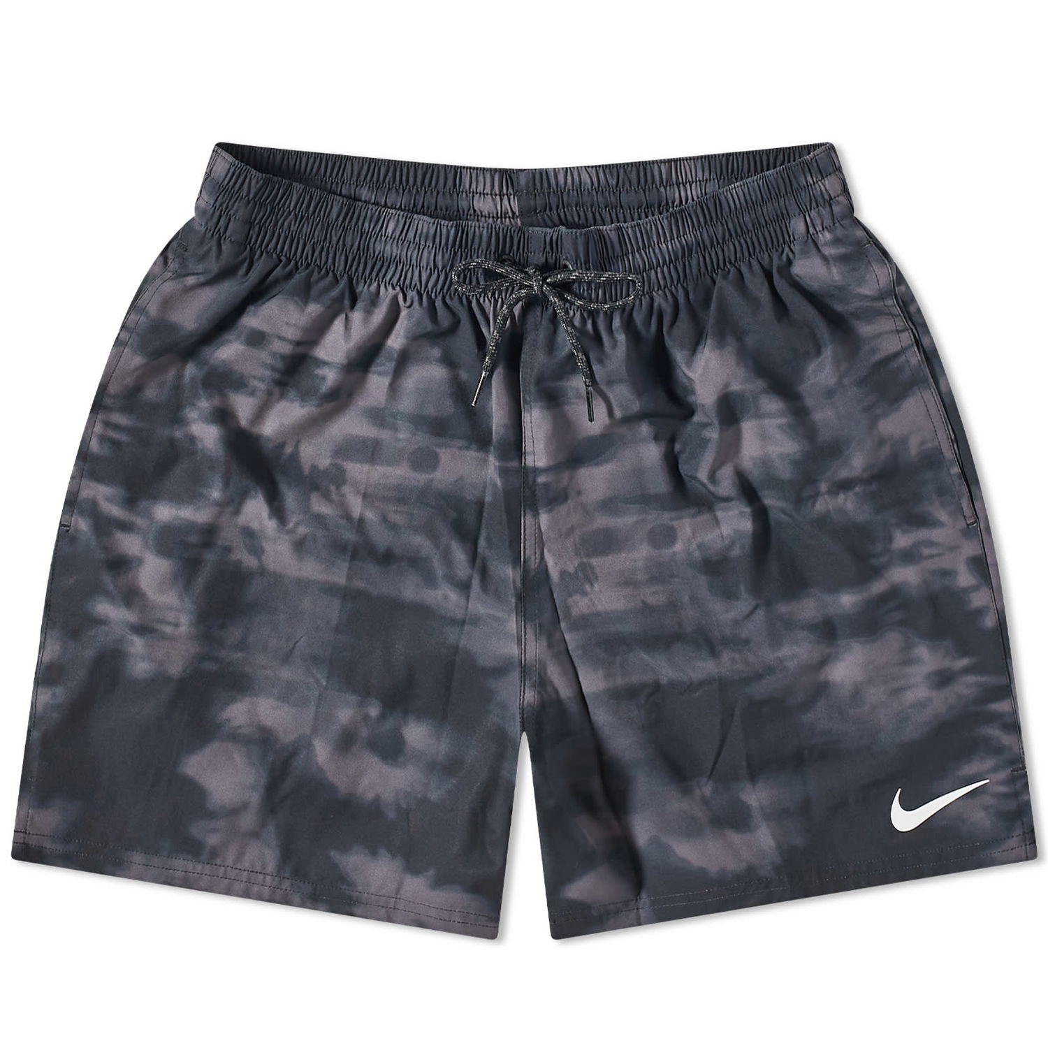 Plavky Nike Swim Floral Fade 5" Volley Shorts Navy | NESSD474-001, 0
