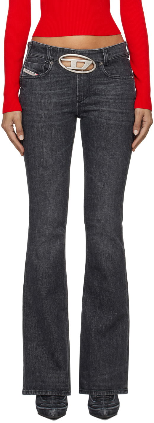 Džínsy Diesel Bootcut & Flare 1969 D-Ebbey Jeans Čierna | A11456 0CKAH, 0