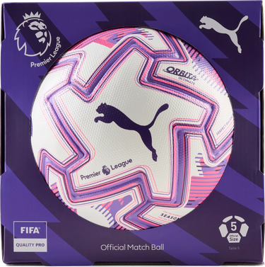 Športový doplnok Puma Orbita Ultimate PL Brilliance Match Ball 2025/26 Ružová | 084893-01, 1