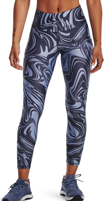 Legíny Under Armour HeatGear Printed 7/8 Leggings Modrá | 1365338-558, 0