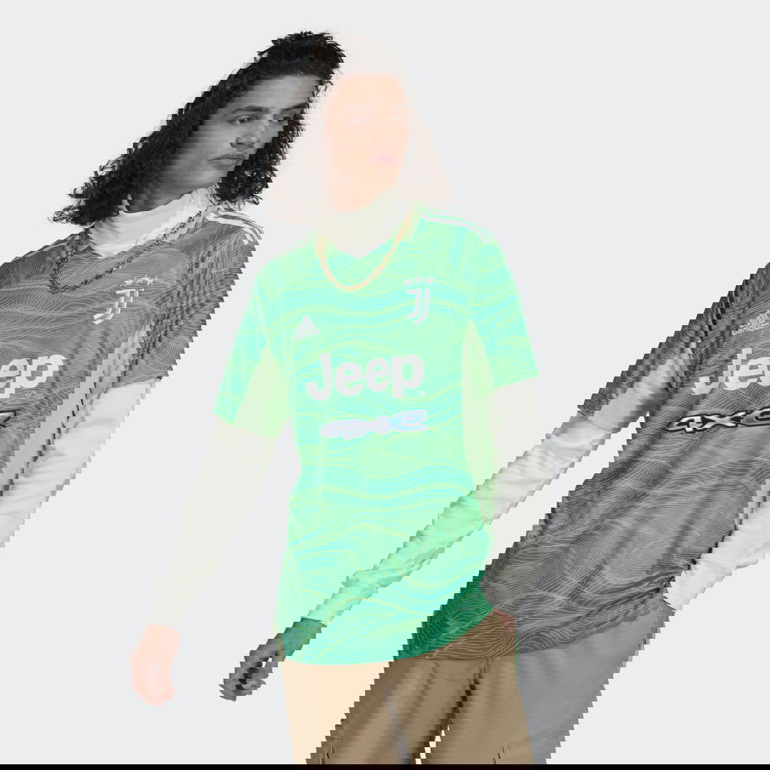 Dres adidas Originals Juventus 21/22 Goalkeeper Jersey Zelené | GM7182, 0