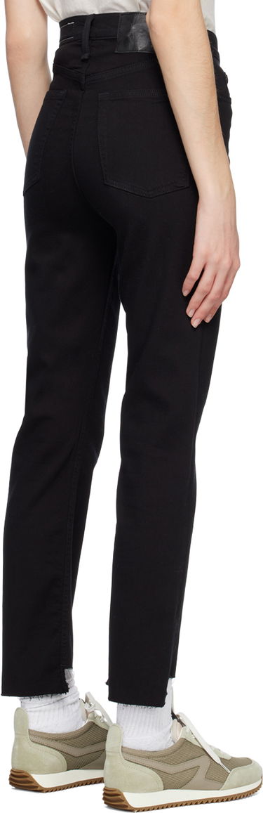 Džínsy rag & bone Wren Straight Leg Jeans Čierna | WDD23S2913N5BN, 2