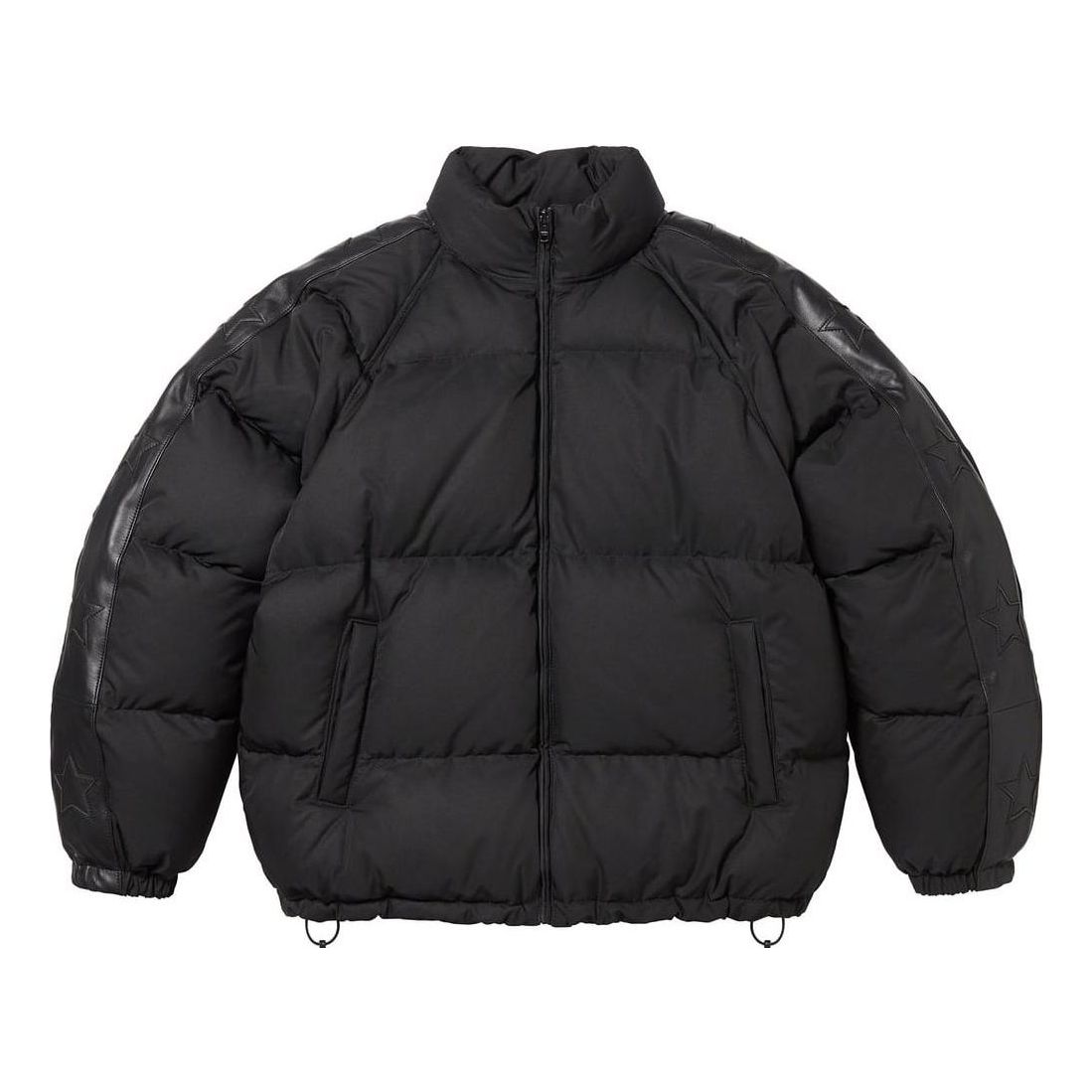 Prešívaná bunda Supreme Star Sleeve Puffer Jacket Čierna | SUP-FW23-235, 0