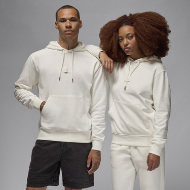 Mikina Jordan Flight Fleece Hoodie Biela | FV7247-133, 0