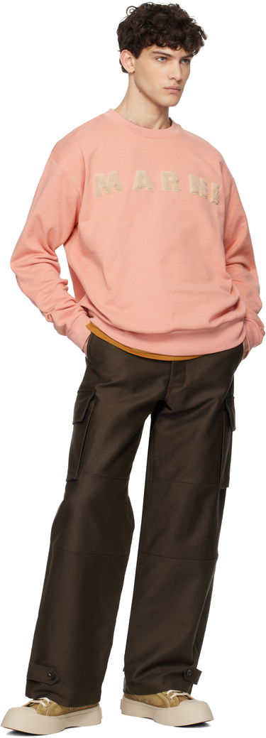 Cargo nohavice Marni Marni Organic Cotton Cargo Pants Hnedá | PUMU0169A1 TCY36, 3