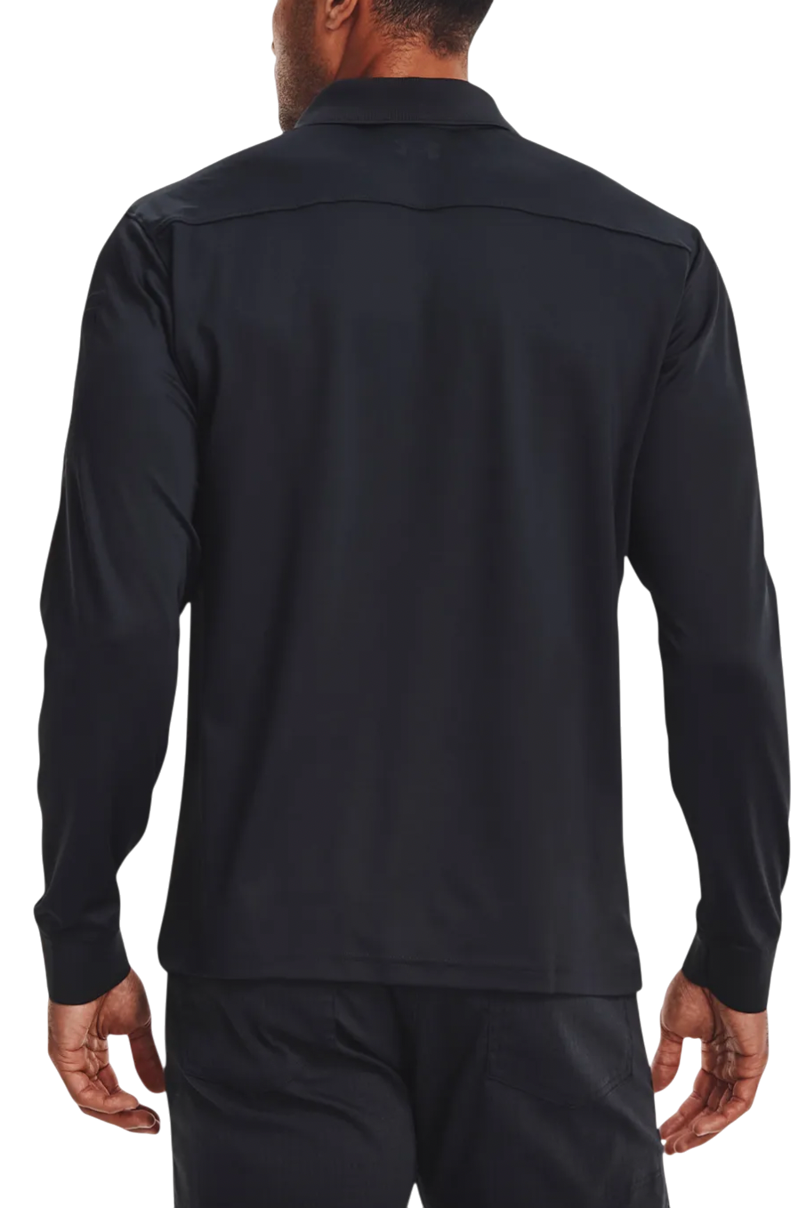 Polo tričko Under Armour Under Armour Tac Performance 2.0 Long Sleeve Polo Shirt Čierna | 1365383-465, 1