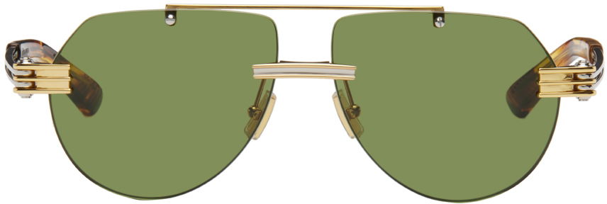 Slnečné okuliare Bottega Veneta Sunglasses BV1342S Metalická | BV1342S-003, 0