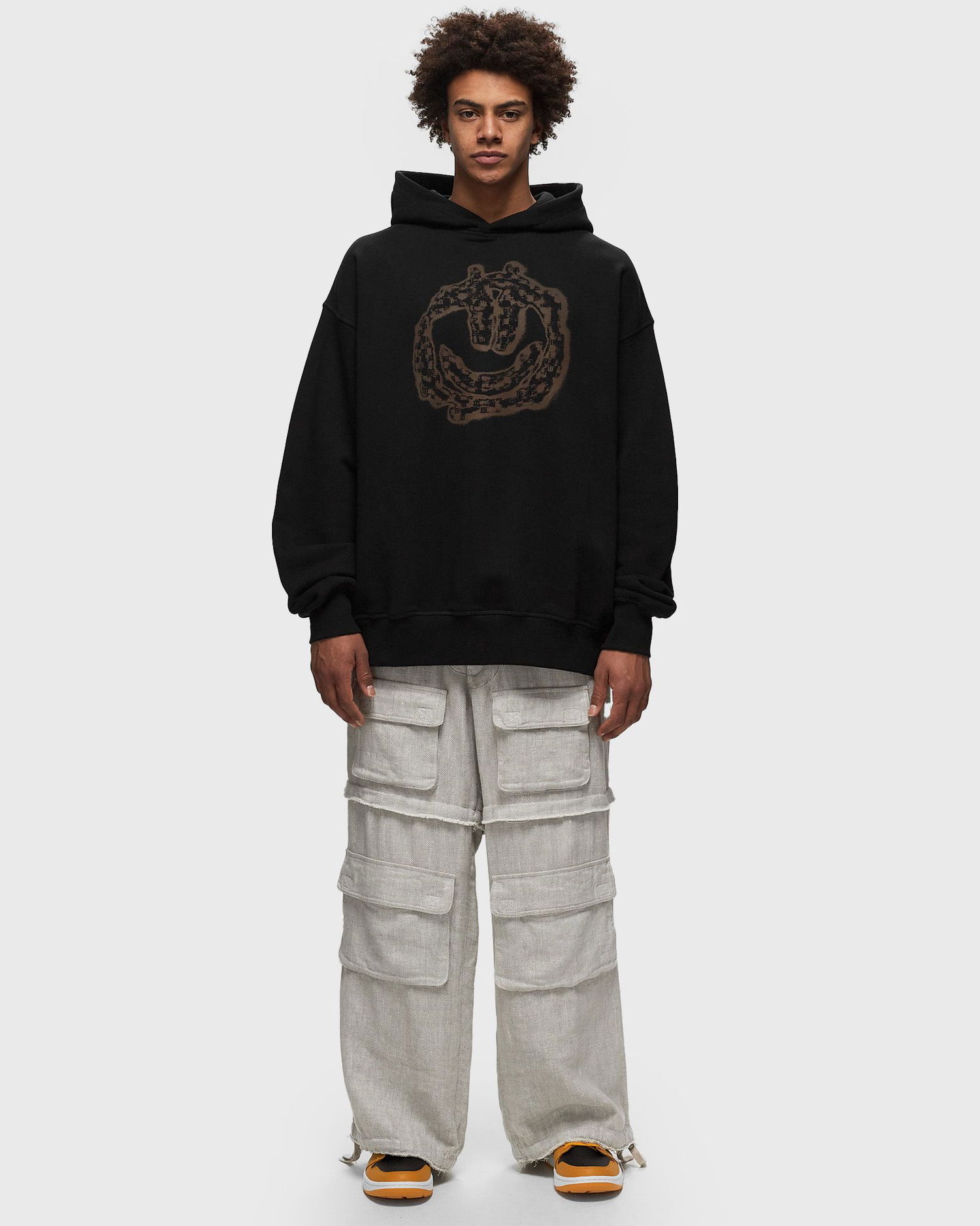 Cargo nohavice MISBHV Raw Edge Cargo Pants Šedá | 240M330, 1