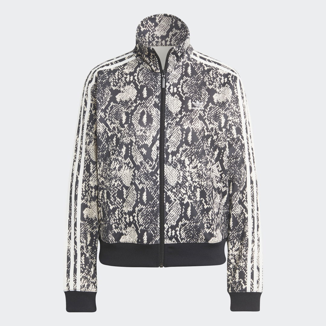 Python Allover Print Track Top