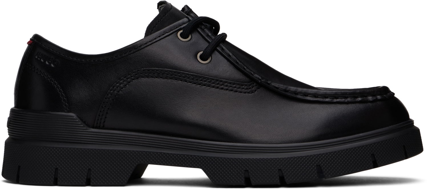 Oblečenie BOSS Hugo Double Stitching Derbys Čierna | 50536171, 0