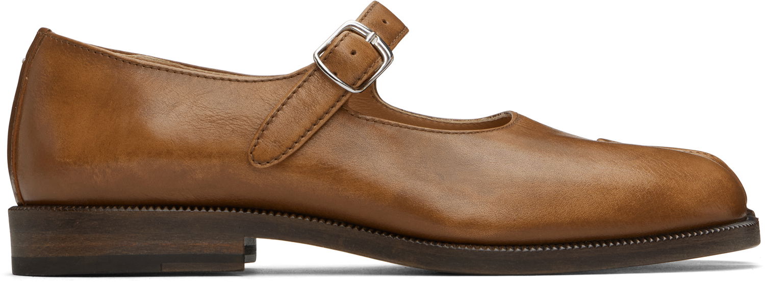 Tenisky a topánky Maison Margiela Maison Margiela Tabi Mary Jane Loafers Hnedá | S39WL0119 P8227, 0