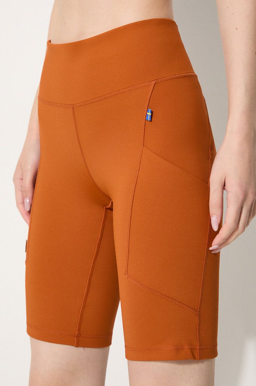 Šortky FJÄLLRÄVEN High Waist Shorts Oranžová | F87138.243, 0