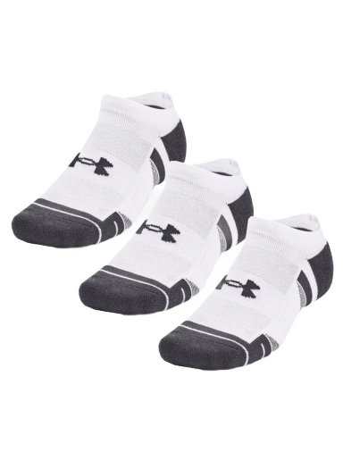 Ponožky Under Armour Perfromance Tech Socks - 3 pack Biela | 1379503-100