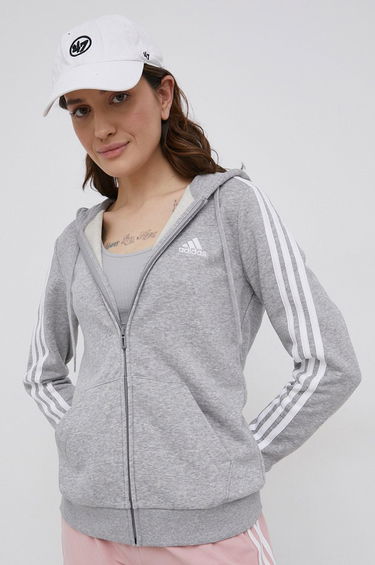 Mikina adidas Performance Hoodie Šedá | GL0802, 0