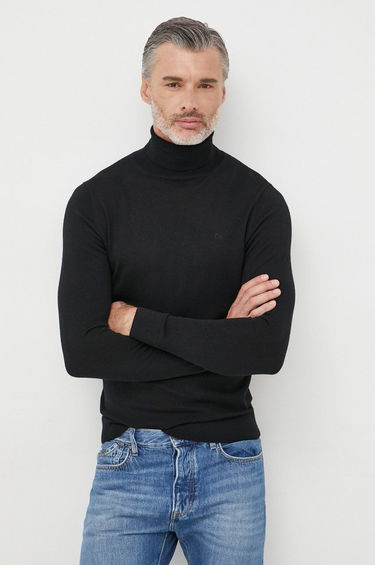 Sveter CALVIN KLEIN Jeans Sweater Čierna | K10K110420.9BYY, 0