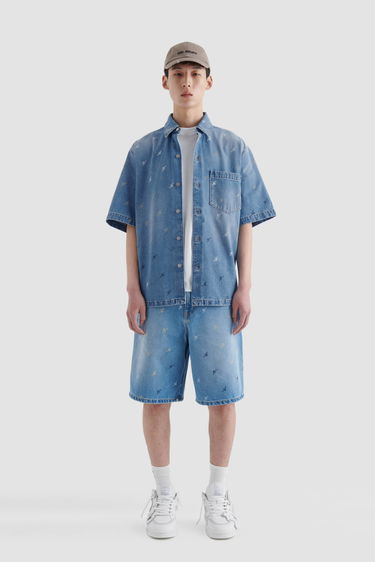 Košeľa AXEL ARIGATO Miles Shirt Modrá | A2084001, 4