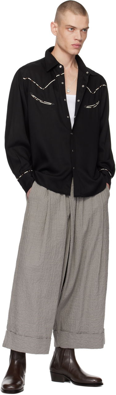 Košeľa WACKO MARIA WACKO MARIA Western Shirt Čierna | 24FW-WMS-WS01, 3