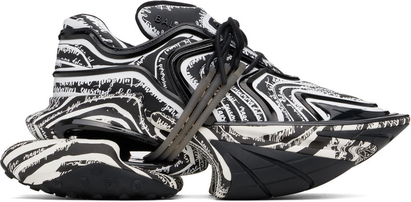 Tenisky a topánky Balmain Balmain Unicorn Wave Čierna | EM1VI362KRCT