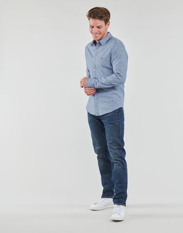 Košeľa Levi's BATTERY HM SHIRT SLIM Modrá | 86625-0017, 2