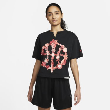 Tričko Nike Dri-FIT Standard Issue Cut-Off Crew Neck Top Čierna | DH7569-010, 0