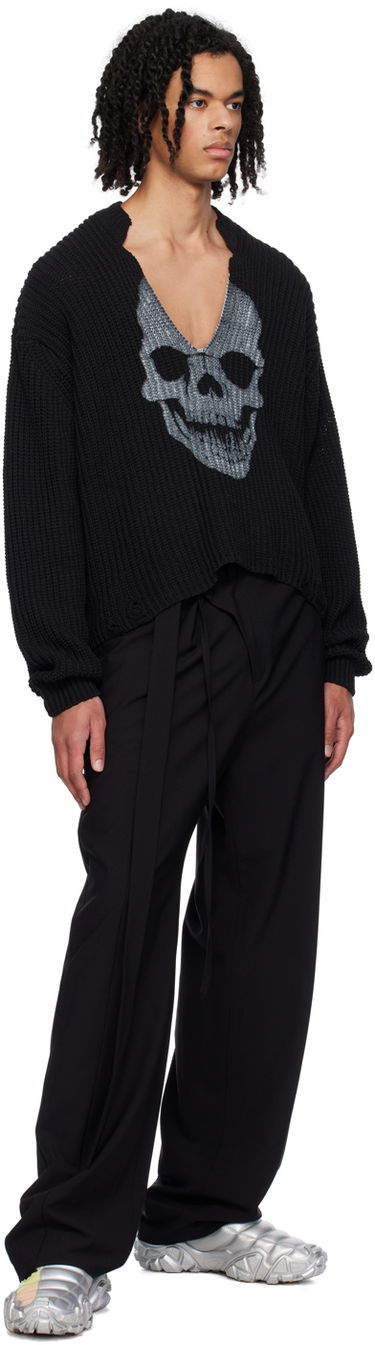 Sveter Ottolinger Ottolinger Skull Knit Sweater Čierna | 706203, 3