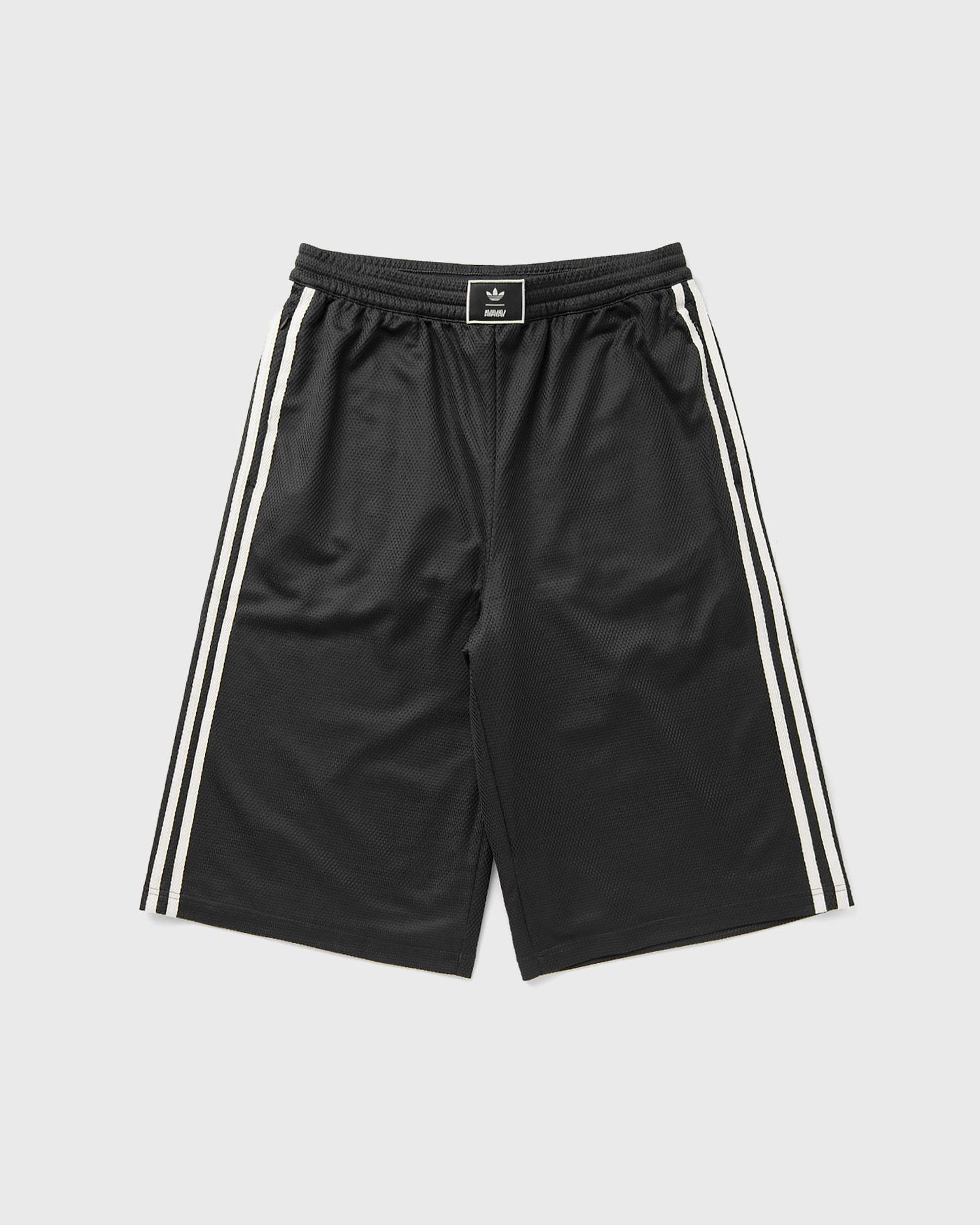 Šortky adidas Originals AVAVAV Mesh Two-Stripe Shorts Čierna | KD1529, 0