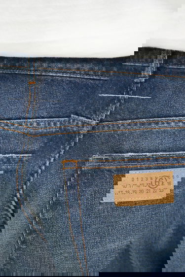 Džínsy Maison Margiela MM6 Maison Margiela Loose Fit Jeans Modrá | SH2LA0037.S30844.964, 3