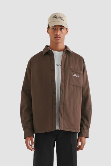 Košeľa AXEL ARIGATO Alpine Padded Shirt Hnedá | A2207001, 2