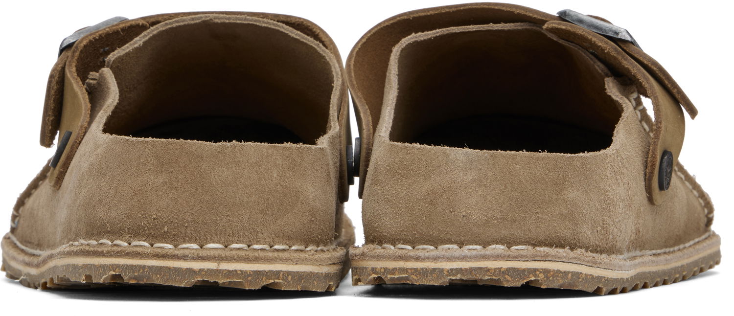 Tenisky a topánky Birkenstock Taupe Regular Lutry Premium Suede Loafers Béžová | 1025293, 1