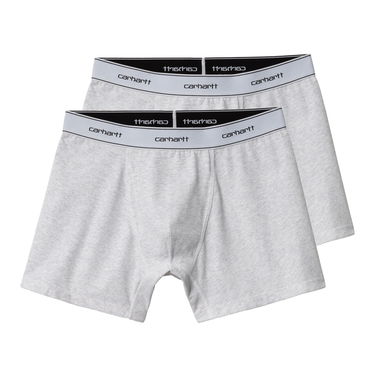 Boxerky Carhartt WIP Cotton Trunks "Ash Heather" Biela | I029375_1FW_XX, 2