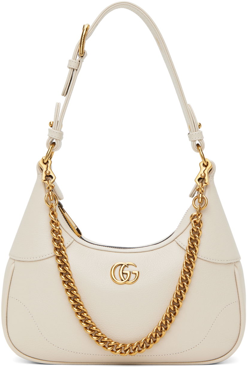 Taška cez rameno Gucci Aphrodite Small Shoulder Bag "Off-White" Biela | 731817 AABE9