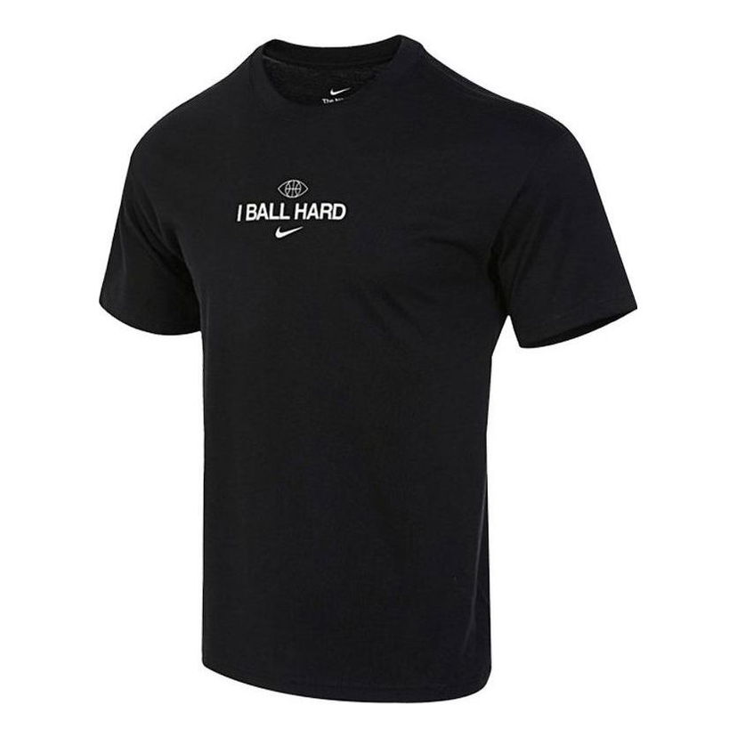 Tričko Nike Max90 Basketball 'I Ball Hard' T-Shirt Čierna | FJ2341-010