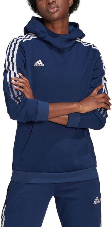 Mikina adidas Originals Hoodie Tiro 21 Navy | gk9678, 0