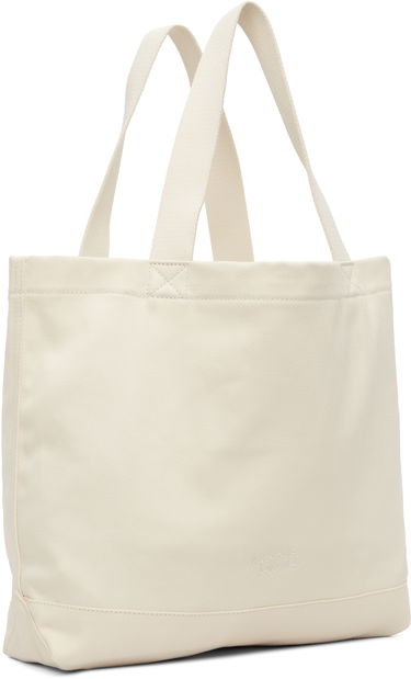 Tote bag MAISON KITSUNÉ Maison Kitsuné Double Fox Head Tote Bag Biela | OW511CFWW0096, 2