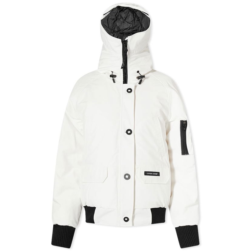 Bomber bunda Canada Goose Chilliwack Bomber White Biela | 2050W-433