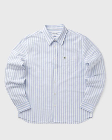 Košeľa Lacoste Regular Fit Striped Oxford Cotton Modrá | CH5623-E7B, 0