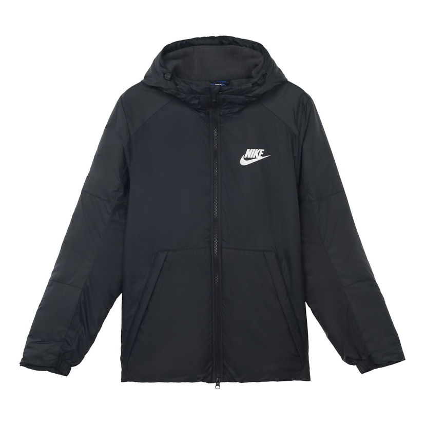 Parka Nike Stay Warm Hooded Padded Jacket Čierna | AJ7957-010