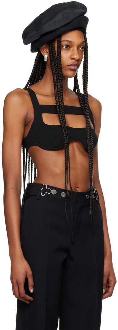 Podprsenka Jean Paul Gaultier Gaultier Harness Bra Čierna | 24/25-F-SG030-J053-00, 1
