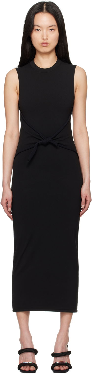 Šaty Alexander Wang Alexander Wang Pre-Styled Bodycon Maxi Dress Čierna | 1KC2256052, 0