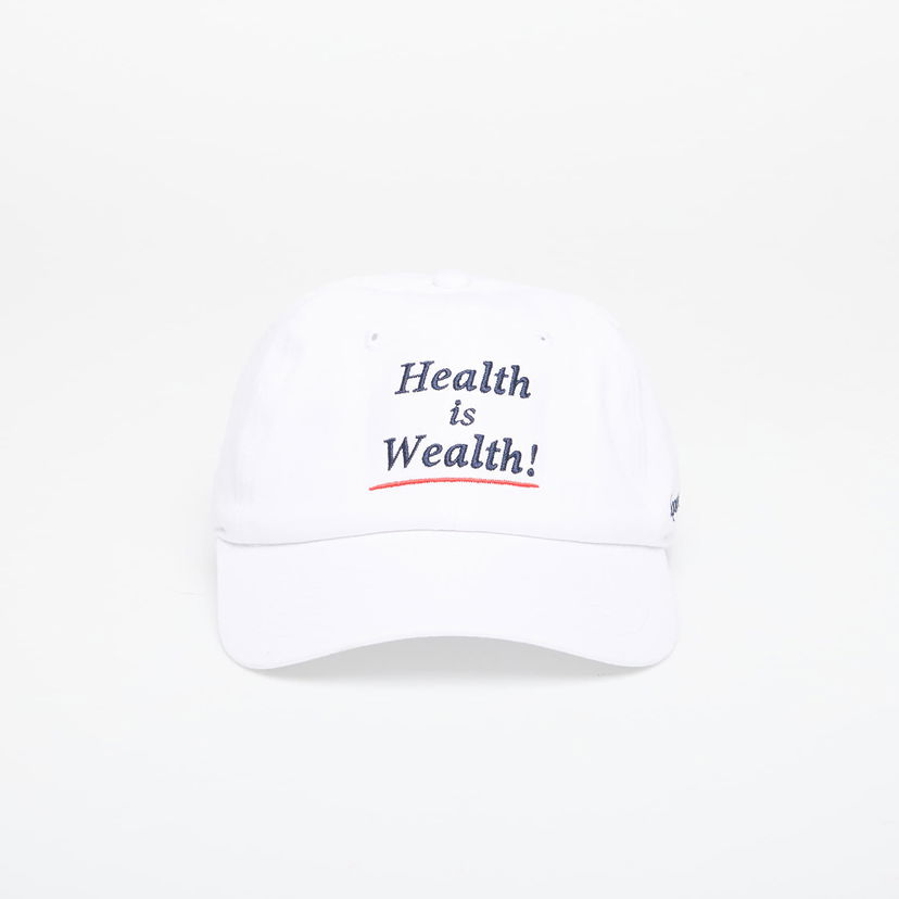 Klobúk Sporty & Rich Sporty & Rich Health is Wealth Hat Biela | AC040602006WH01