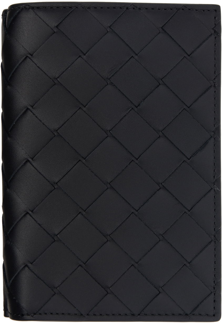 Peňaženka Bottega Veneta Intrecciato Medium Bi-Fold Wallet Čierna | 796958 VCPQ4 8803, 0