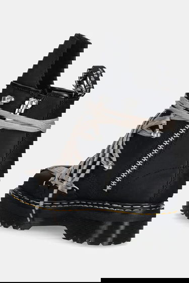 Tenisky a topánky Rick Owens Rick Owens DRKSHDW x Dr. Martens 1460 Quad Sole Megalace® Boot Čierna | DM02E6812.8001, 2