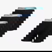 Extra-soft Cotton Stretch Boxer Brief 3-Pack Black