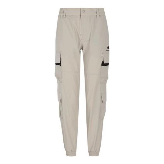 Cargo nohavice New Balance Workout Cargo Pants Béžová | NTA6N083-BEI