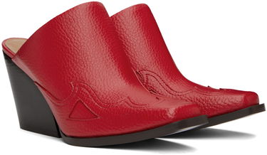 Tenisky a topánky Stella McCartney Cowboy Cloudy Wedge Mules Červená | 810156AP0160, 3