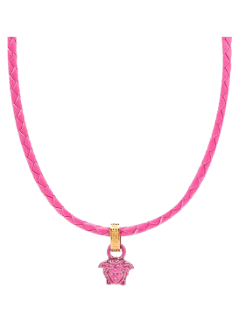 Versace Medusa Head Leather Necklace 1009217-1A05169-1PK3V