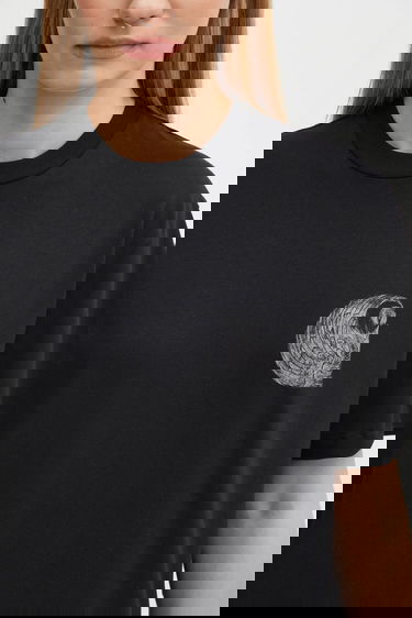 Tričko Carhartt WIP Short Sleeve Okniceok T-Shirt with Gothic-Inspired Back Print Čierna | I035507.89XX, 3